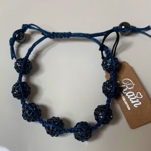 NWT Faceted Beaded Bracelet by Rain